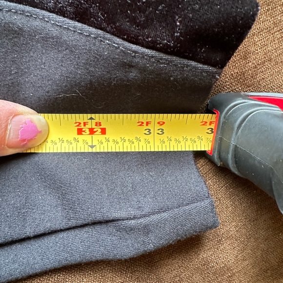 J Crew GiGi Pants Black Skinny Black Velvet Stripe On Side Zip In Back Sz 00 - Picture 8 of 9